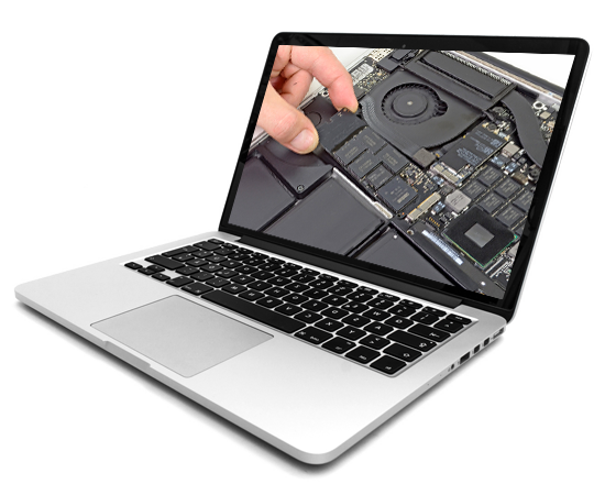 Замена и установка SSD на MacBook Pro Retina
