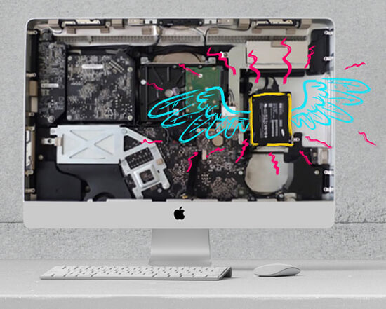 Апгрейд iMac 21.5 A1418