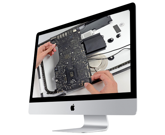 Ремонт цепи питания графики iMac 4K 21.5" A1418