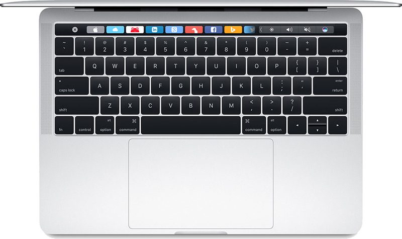 Замена клавиатуры MacBook Pro A1707 (с Touch Bar)