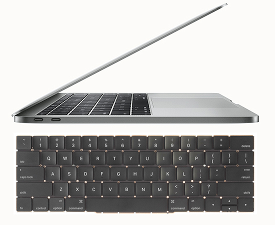 Замена клавиатуры или топкейса на MacBook Pro A1708