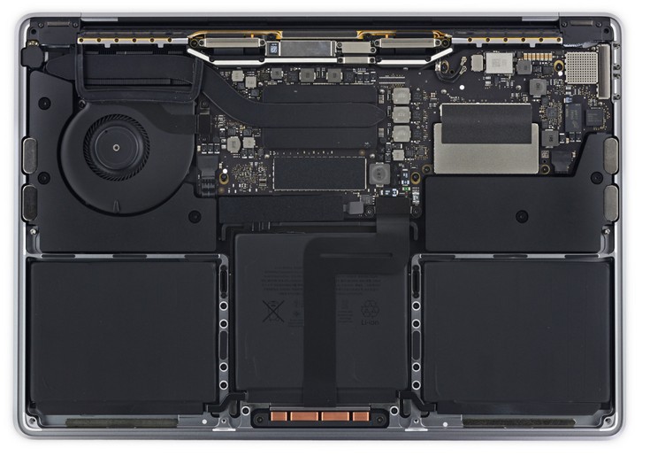 Замена микросхемы мультиконтроллера MacBook Pro A1708