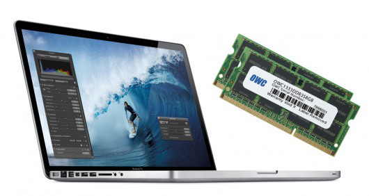 Замена оперативной памяти MacBook Pro A1286