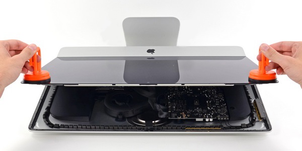 Чистка матрицы от пыли iMac 20" A1224