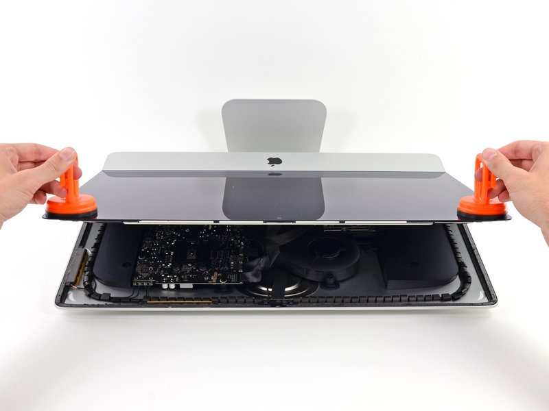 Чистка матрицы от пыли на iMac 21.5" 2020 sRGB