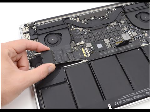 Замена микросхемы клавиатуры и тачпада MacBook Pro Retina A1425