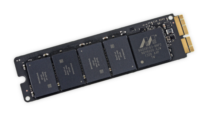 Замена SSD на MacBook Pro Retina A1398