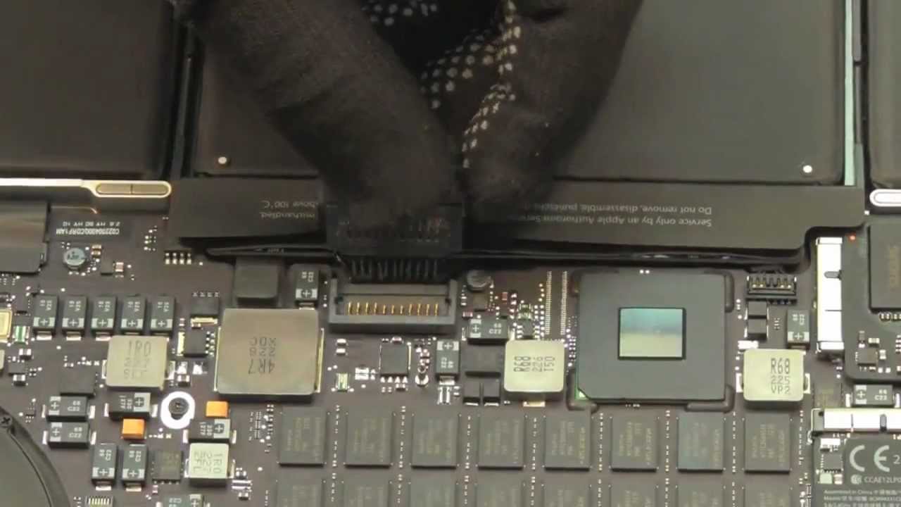 Замена микросхемы подсветки MacBook Pro Retina A1398