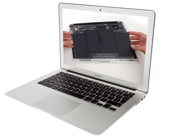 Замена батареи MacBook, Замена аккумулятора MacBook