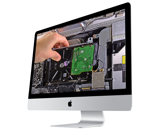 Замена жёсткого диска iMac