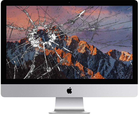 Замена матрицы и защитного стекла на iMac