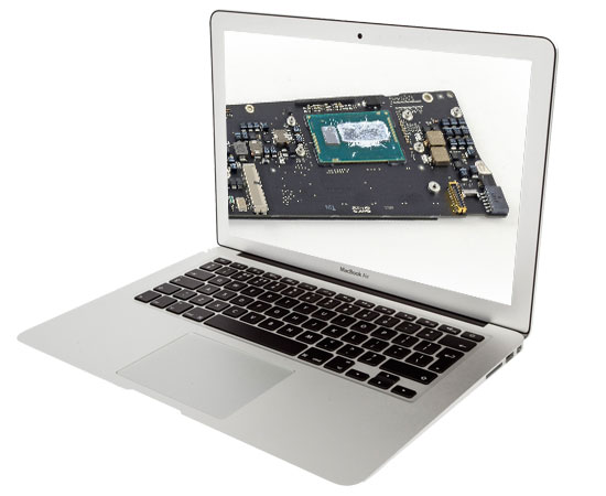 Замена процессора MacBook Air