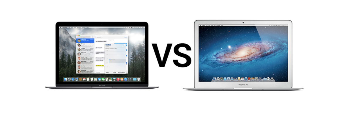 macbook air и macbook 12" retina
