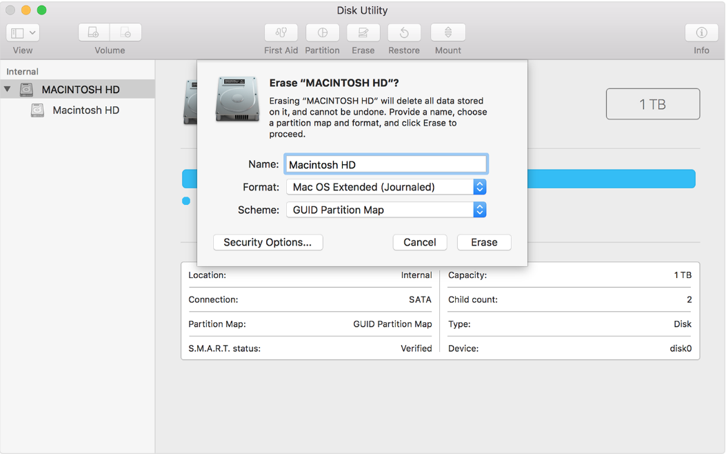 macbook не видит внешний жесткий диск