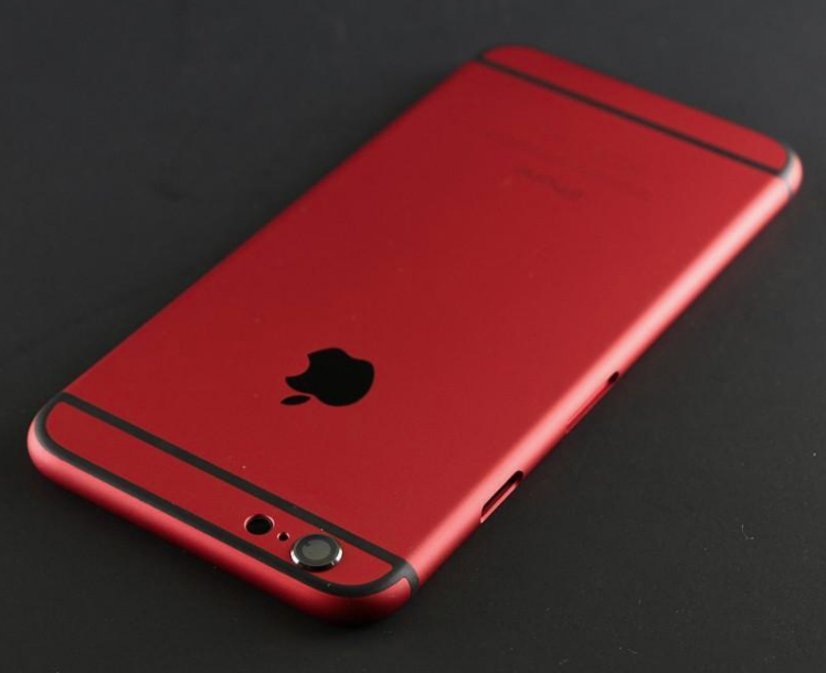 Красный корпус iPhone 6