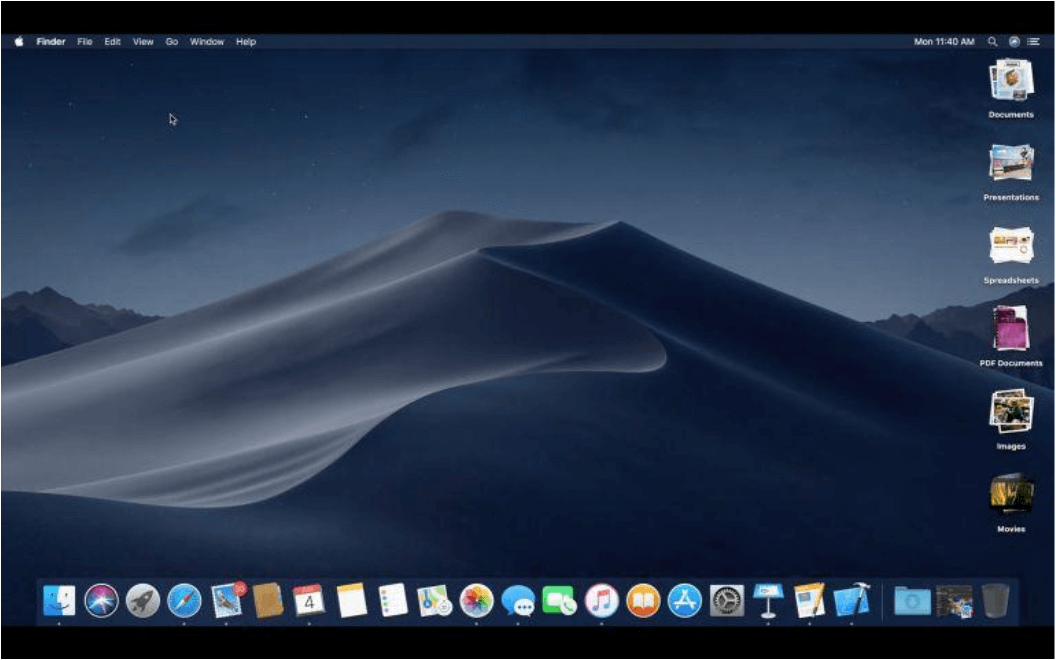 Обновления macOS 10.14 Mojave